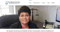 Desktop Screenshot of disabilitylawfirmnc.com